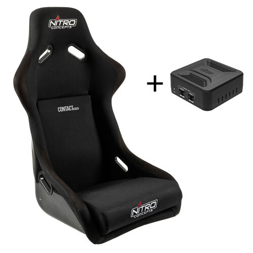 Nitro Concepts R300 Contact EVO Bucket Seat - Integrated Haptics