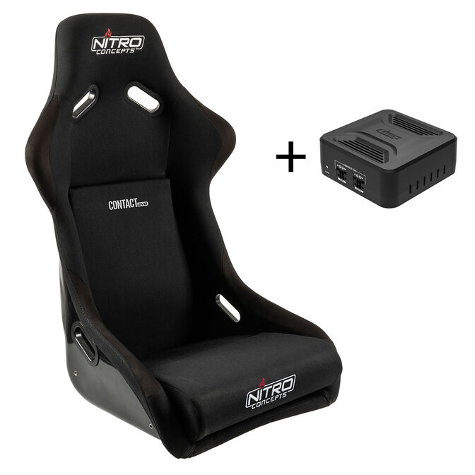 Nitro Concepts R300 Contact EVO Schalensitz mit integriertem Haptik-System image number 0