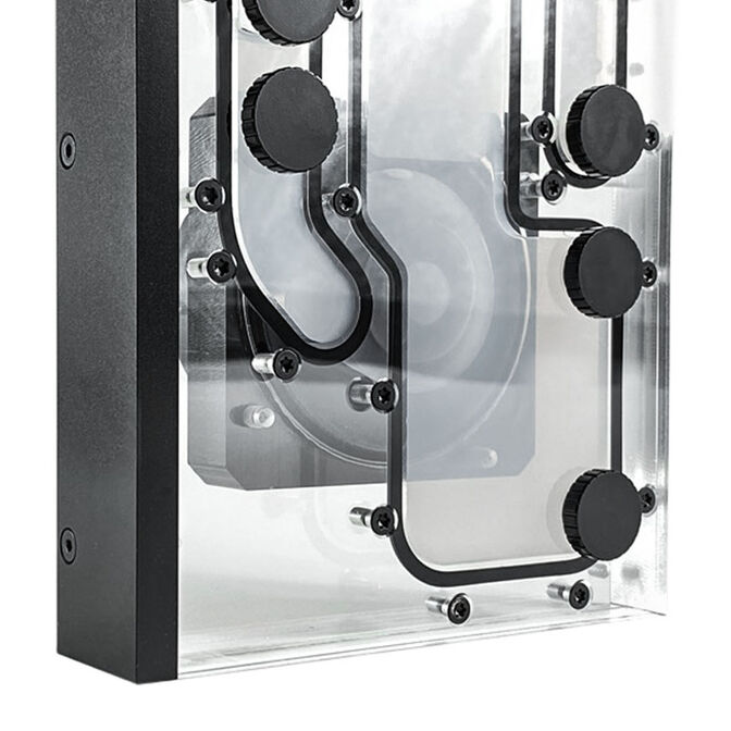 Stealkey Customs SK-Crossflow - O11D XL Evo Distroplate D5/DDC - Acrylic image number 4