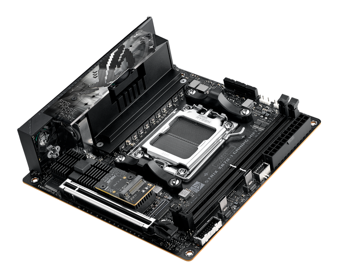 ASUS ROG Strix X870-I Gaming WiFi Mainboard, AMD X870, Sockel AM5, DDR5 image number 9