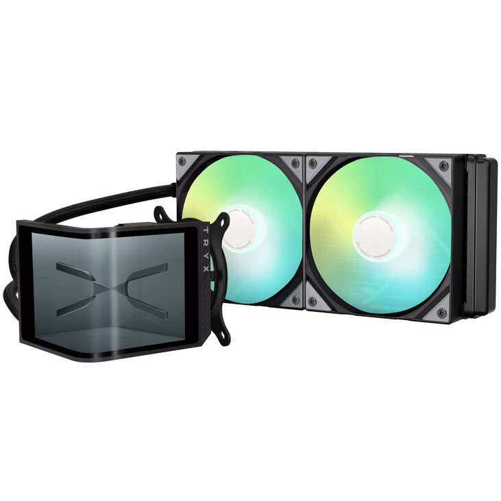 TRYX PANORAMA SE ARGB 240 Komplett-Wasserkühlung, 3D-AMOLED-Display - 240mm, schwarz image number 1