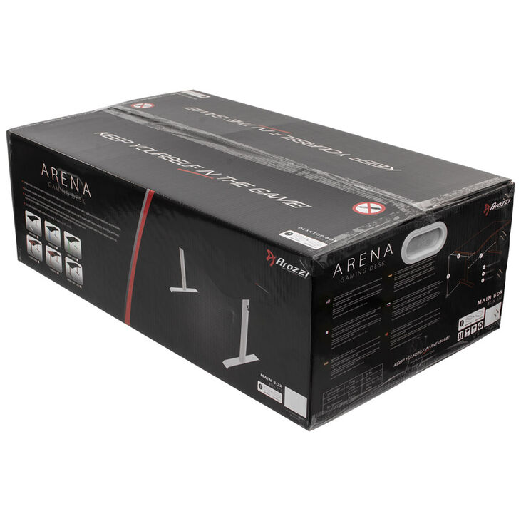Arozzi Arena Gaming Desk - black image number 3