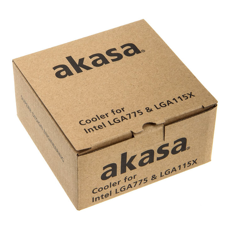 Akasa AK-CC7129BP01 Low Profile CPU-Kühler - 74mm image number 5