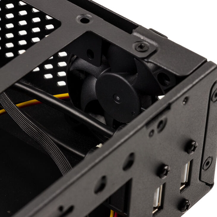 Akasa Cypher ST V2 Mini-STX Case, OEM - black image number 8