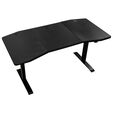 Nitro Concepts Gaming Tisch D16E Carbon Red 1600x800 - elektrisch h&ouml;henverstellbar image number null