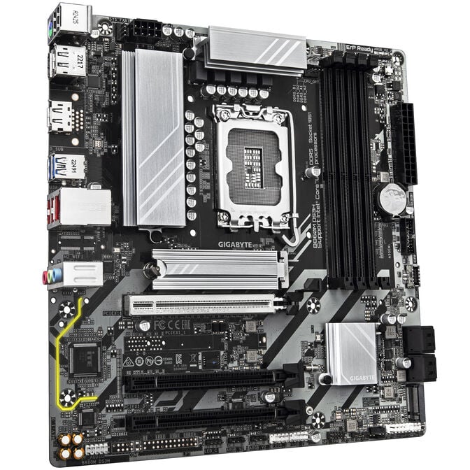 GIGABYTE B860M DS3H Motherboard, Socket 1851, Intel B860, mATX, DDR5 image number 1