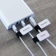 LABEL THE CABLE Cable PC/TV Cable Management Set image number null