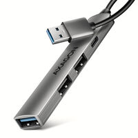 AXAGON HUE-STA USB-Hub - 3x USB-A, 1x USB-C