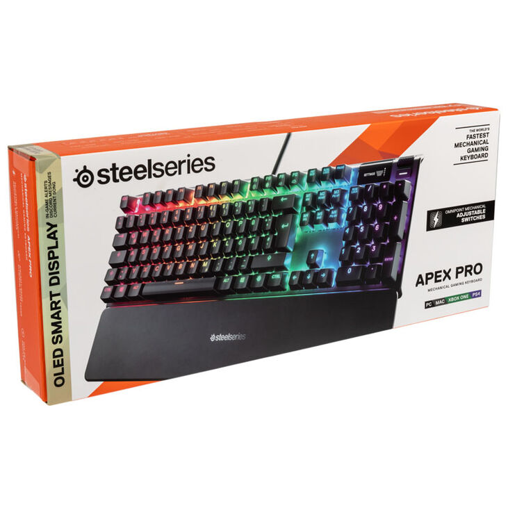 SteelSeries Apex Pro Gaming Tastatur, OmniPoint Switches - schwarz image number 7