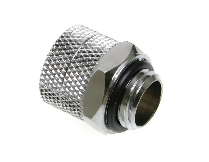 Bitspower Anschluss gerade G1/4 Zoll AG auf 10/8mm -  II, silber gl&auml;nzend image number 1