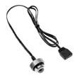 XSPC ARGB LED Stop Plug, G1/4, 5V 3Pin - chrome image number null