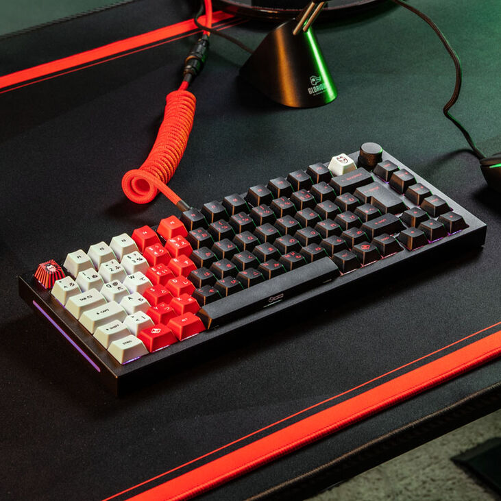 GMMK Pro ISO Custom Keyboard Configurator - Dark Shogun image number 3