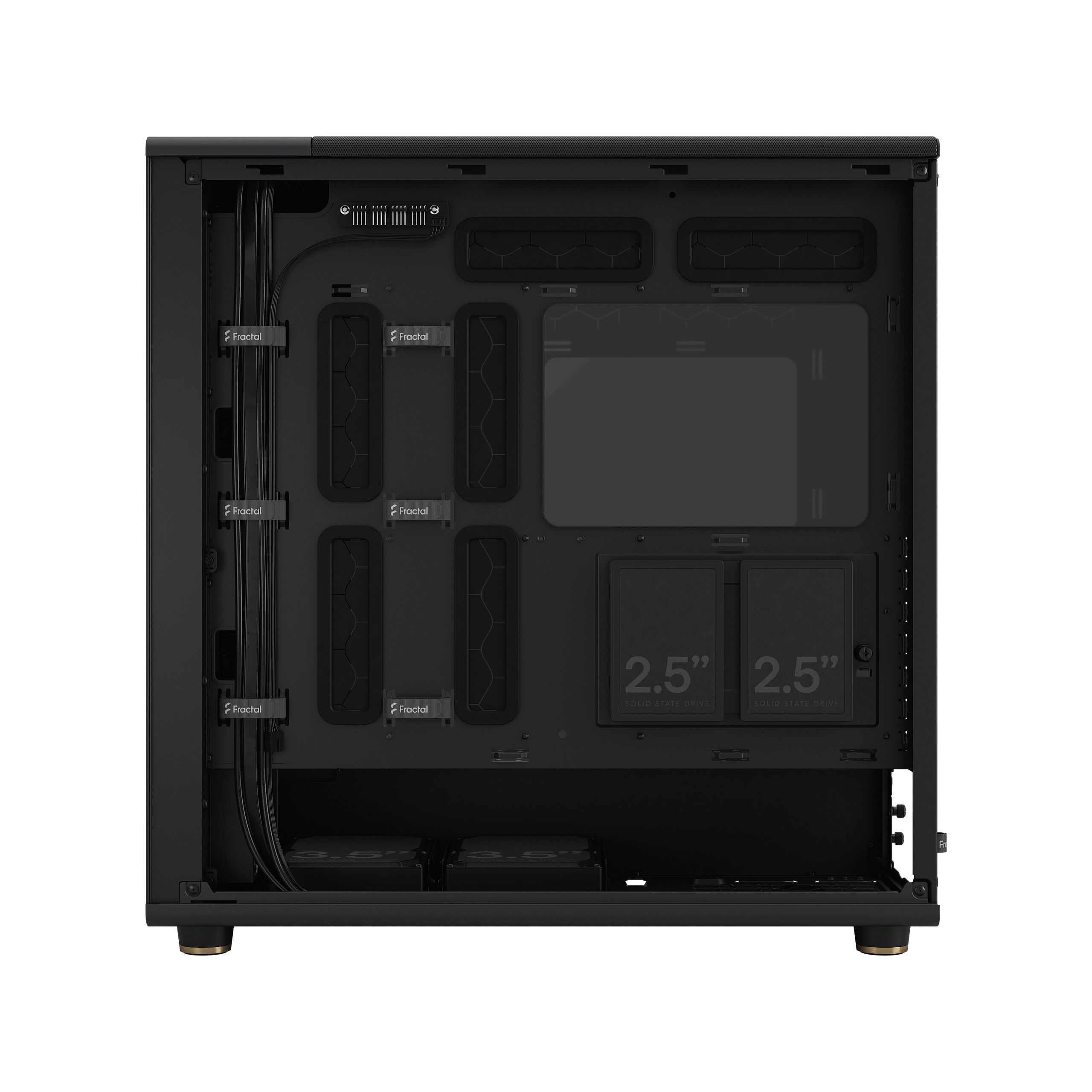 Fractal Design North XL Charcoal Gehäuse TG Dark - schwarz