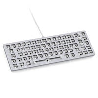 Glorious GMMK 2 Compact Keyboard - Barebone, ISO Layout, white