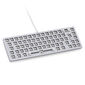 Glorious GMMK 2 Compact Tastatur - Barebone, ISO-Layout, weiß