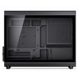Jonsbo D33 Wood PC Case, Mini Case, mATX, Tempered Glass - Black, Wood image number null