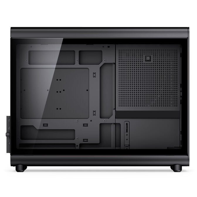 Jonsbo D33 Wood PC Case, Mini Case, mATX, Tempered Glass - Black, Wood image number 11