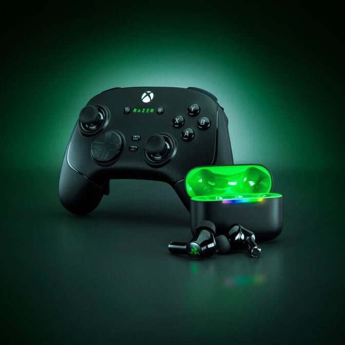 Razer Hammerhead V3 X HyperSpeed for XBOX, wireless, ANC - black image number 9