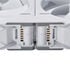 PHANTEKS D30 PWM Reverse Airflow D-RGB fan, Triple Pack - 120mm, white image number null