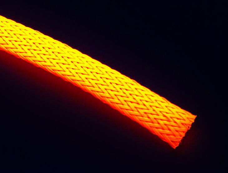 Techflex Flexo PET Sleeve 9mm - neon red, 1m image number 1