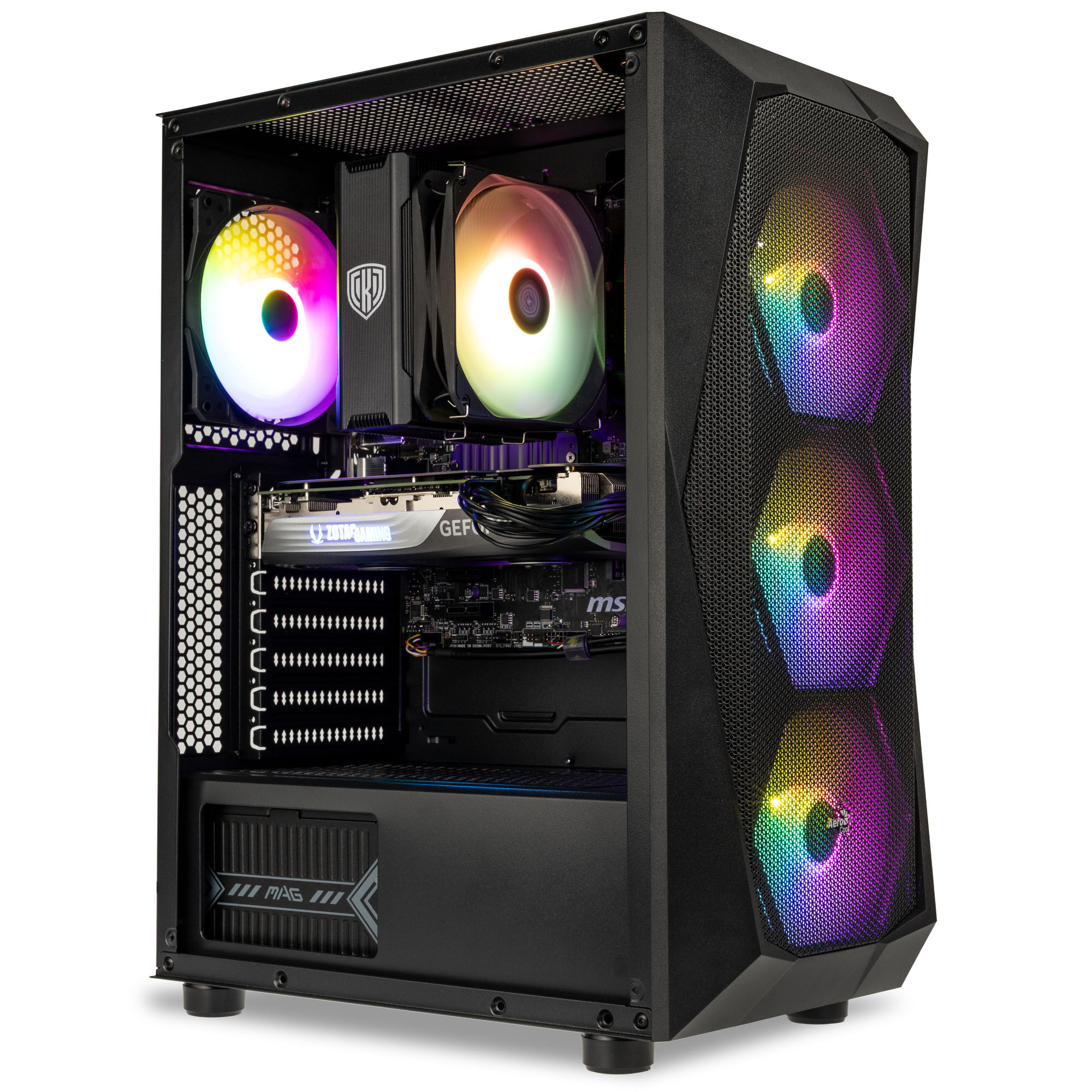 Gaming PC, AMD Ryzen 7 5700X, RTX 4060 Ti 16GB - Pre-built PC Gaming PC, AMD Ryzen 7 5700X, RTX 4060 Ti 16GB - Pre-built PC