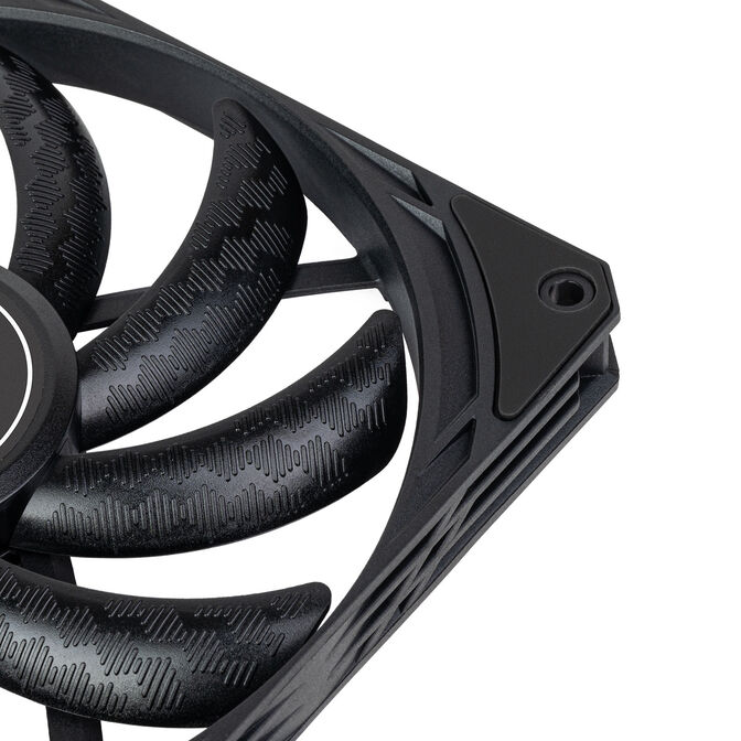 SilverStone SST-AS140B Air Slim 140 PWM Fan - black image number 6