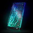 EK Water Blocks EK-Quantum Reflection&sup2; PC-O11D EVO D5 PWM D-RGB - acryl image number null