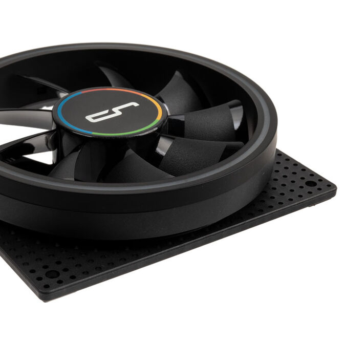 Cryorig Crona S PWM L&uuml;fter, ARGB - 120mm, schwarz image number 3