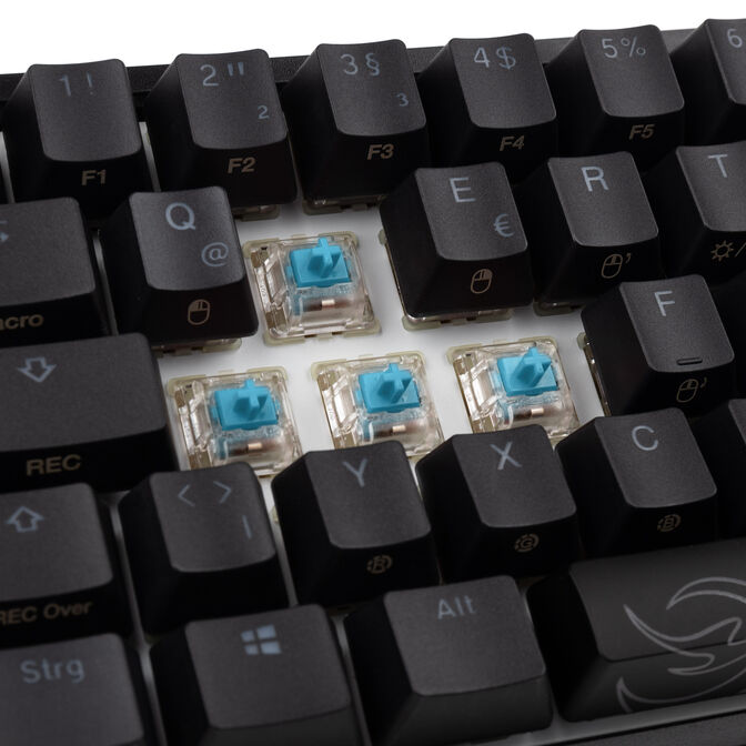 Ducky One 2 Pro Mini Gaming Tastatur, RGB LED - Cherry Blue image number 7