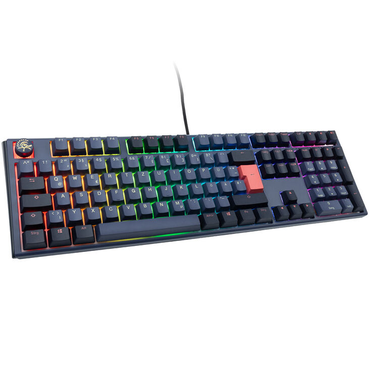 Ducky One 3 Cosmic Blue Gaming Tastatur, RGB LED - MX-Red image number 0