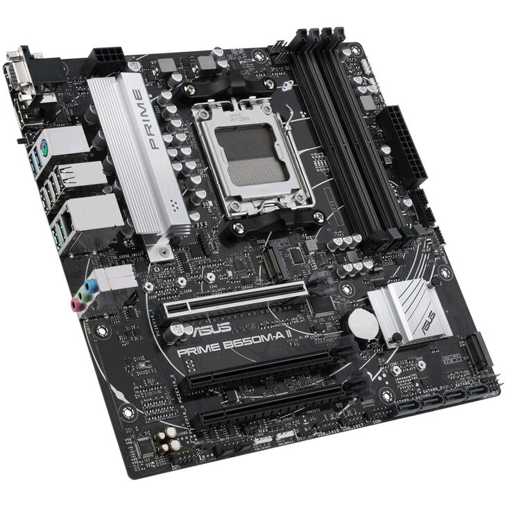 ASUS Prime B650M-A II-CSM, AMD B650 Mainboard, Sockel Socket AM5, DDR5 image number 1