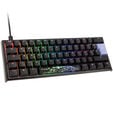 Ducky One 2 Pro Mini Gaming Keyboard, RGB LED - Kailh Red image number null