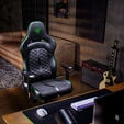 Razer Enki Gaming Chair - black/green image number null