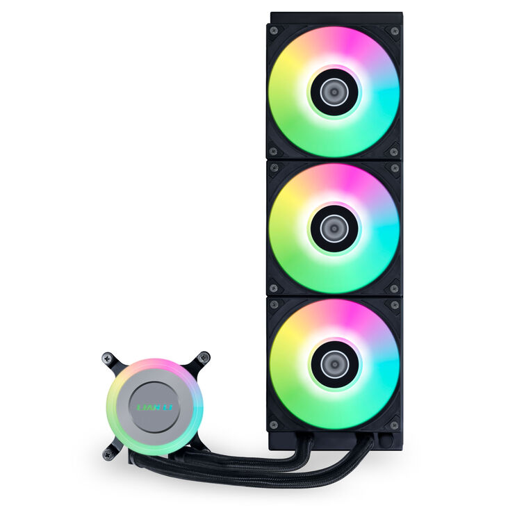 Lian Li GA II Lite RGB AiO Water Cooling - 360mm, black image number 2
