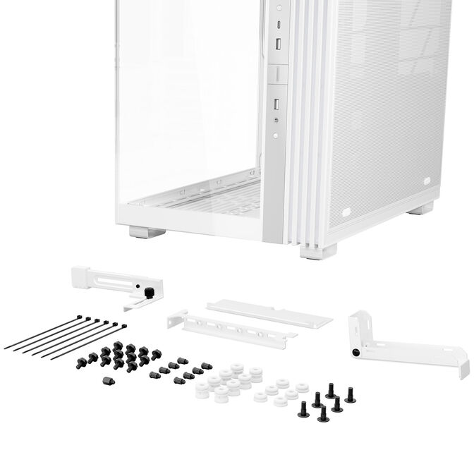 be quiet! Light Base 600 DX Midi-Tower, Tempered Glass, ARGB - wei&szlig; image number 6