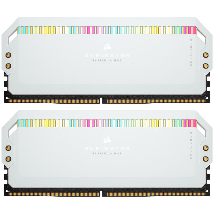 Corsair Dominator Platinum RGB, DDR5-5600, Intel XMP 3.0, CL40 - 64 GB Dual-Kit, white image number 2