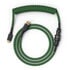 Glorious Coiled Cable Forest Green, USB-C auf USB-A Spiralkabel - 1,37m, grün image number null