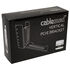 CableMod vertical graphics card holder with PCIe x16 riser cable, 2x DisplayPort - black image number null