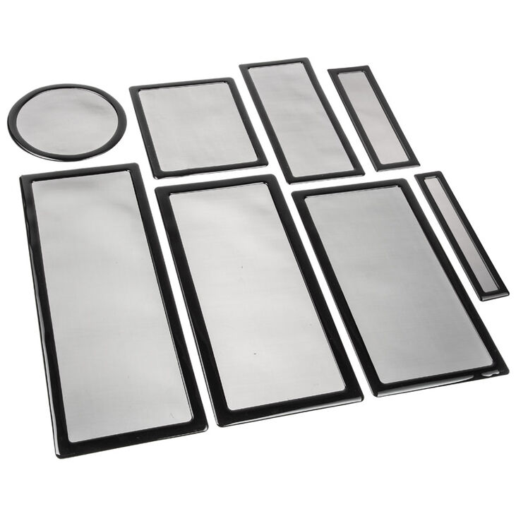 Demciflex Staubfilter-Set für Corsair Air 540 - schwarz/schwarz image number 0