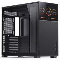 Jonsbo D41 MESH Screen ATX Gehäuse, Tempered Glass - schwarz