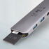 AXAGON HMC-5 USB-C-Hub, 2x USB-A, HDMI, 2x USB-C 3.2 Gen 1, 1x SD, 1x microSD, silber image number null