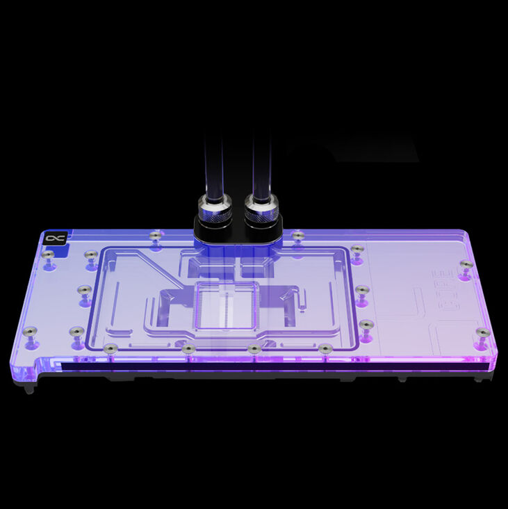 Alphacool Core RX 7900XTX/XT Taichi/Phantom with Backplate - Acrylic + Nickel image number 2
