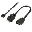 SilverStone Shark Force L&uuml;fter, ARGB - 120 mm, schwarz image number null
