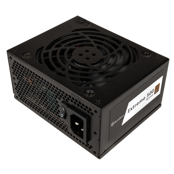 SilverStone SST-EX500-B Extreme SFX Netzteil 80 PLUS Bronze - 500 Watt image number 0
