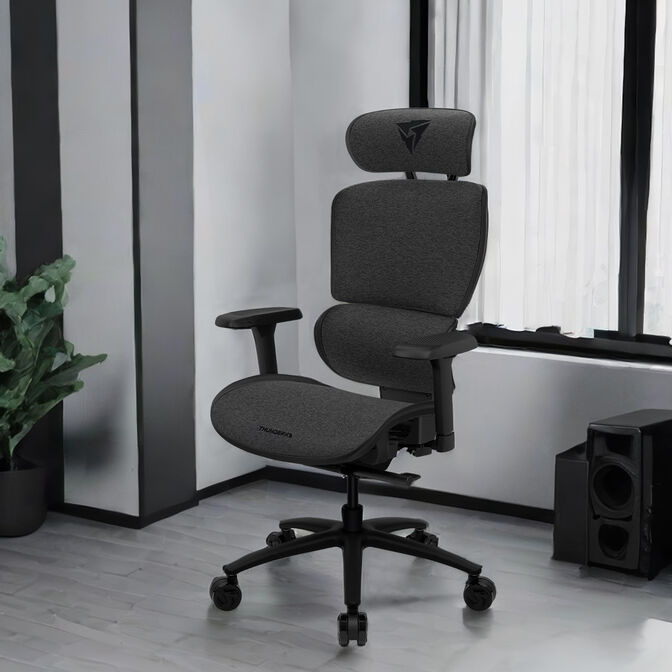ThunderX3 XTC Ergonomischer B&uuml;rostuhl - Loft Dark Grey image number 8
