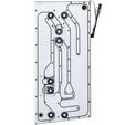 Phanteks Glacier EZ-Fit DIS-NV5 Distro Plate, integrated EZ-Fittings - black image number null