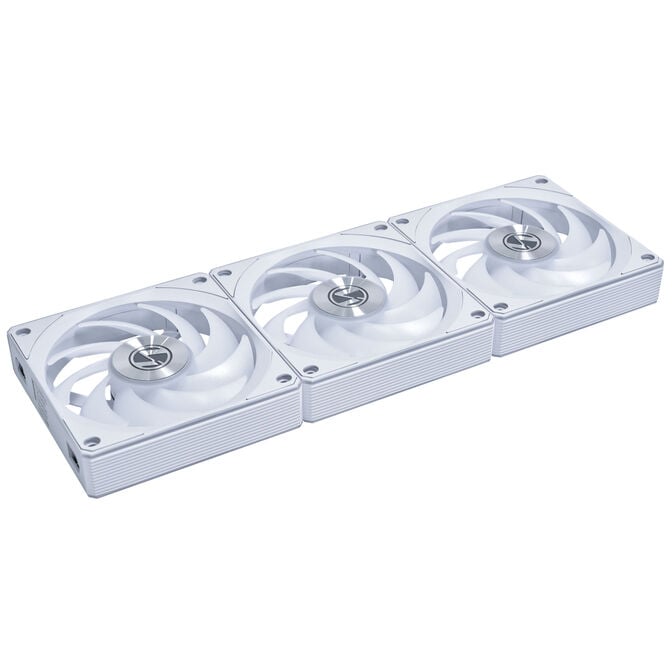 Lian Li UNI FAN CL FLEX Wireless PWM-L&uuml;fter, ARGB - 120mm, wei&szlig;, 3er-Pack mit Controller image number 1