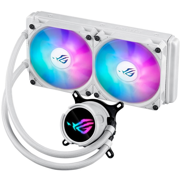 ASUS ROG STRIX LC III 240 ARGB Komplett-Wasserkühlung - weiß image number 1