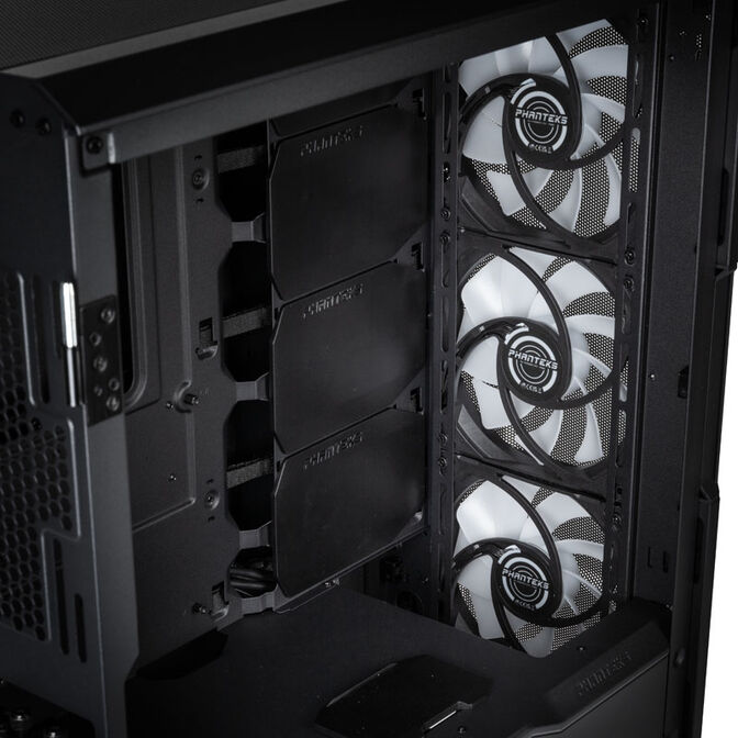 PHANTEKS Eclipse G500A D-RGB Mid-Tower, Tempered Glass - black image number 7