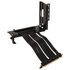 Raijintek Paxx Vertikale PCI-Slot-Blende + PCIe x16 Riser Flachband-Kabel, 20cm image number null